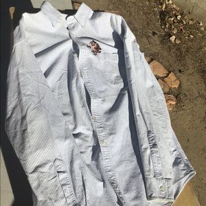 Warner bros studios button down shirt